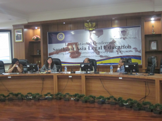 Conference Southeast Asia Legal Education 2013-1