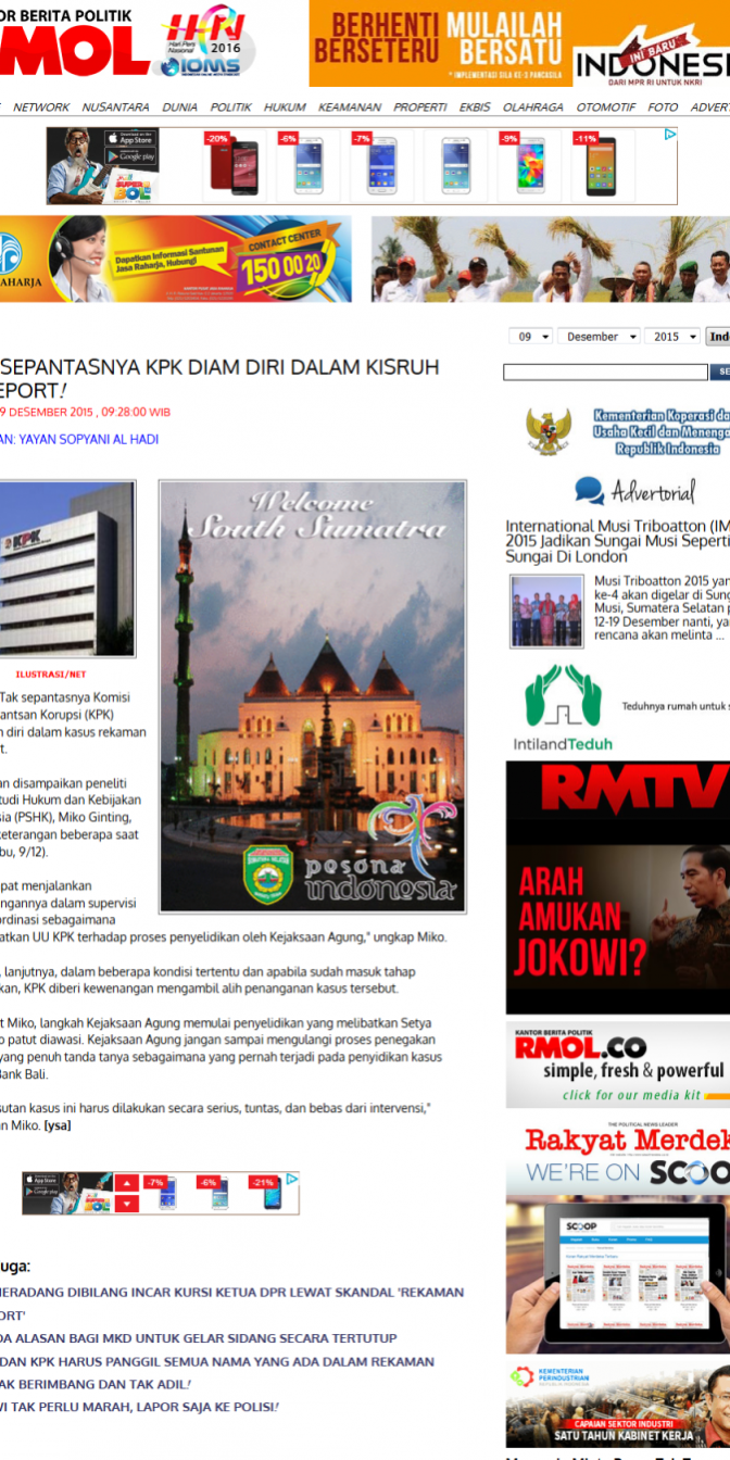 Tak_C Sepantasnya_KPK_Diam_Diri_Dalam_Kisruh_Freeport!_-_RMOL.CO_-_2015-12-09_21.53.49