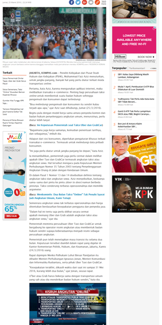 PSHK_Pemerintah_Perlu_Buat_Regulasi_Khusus_Taksi_Online_-_Kompas.com_-_2016-03-29_15.50.17Kecil