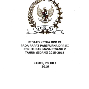 Pidato paripurna 2016