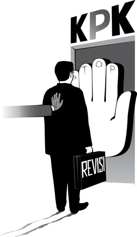 8-koran Jakarta tolak revisi uu kpk